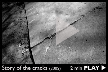 2 minute video Leuwynda's cracks in the sidewalk
